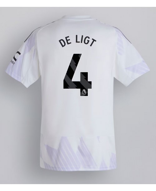 Günstige Manchester United Matthijs de Ligt #4 Auswärtstrikot 2025-26 Kurzarm Günstige Manchester United Matthijs de Ligt #4 Auswärtstrikot 2025-26 Kurzarm